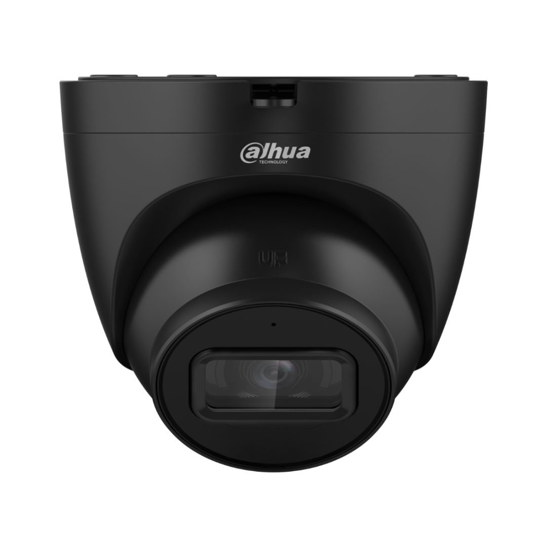Domo IP H265 4M DN WDR 3DNR Starlight IR30m 2.8mm IP67 PoE SD MIC AI Color negro