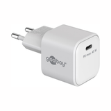 Cargador rápido USB-C PD GaN Nano (45 W) blanco