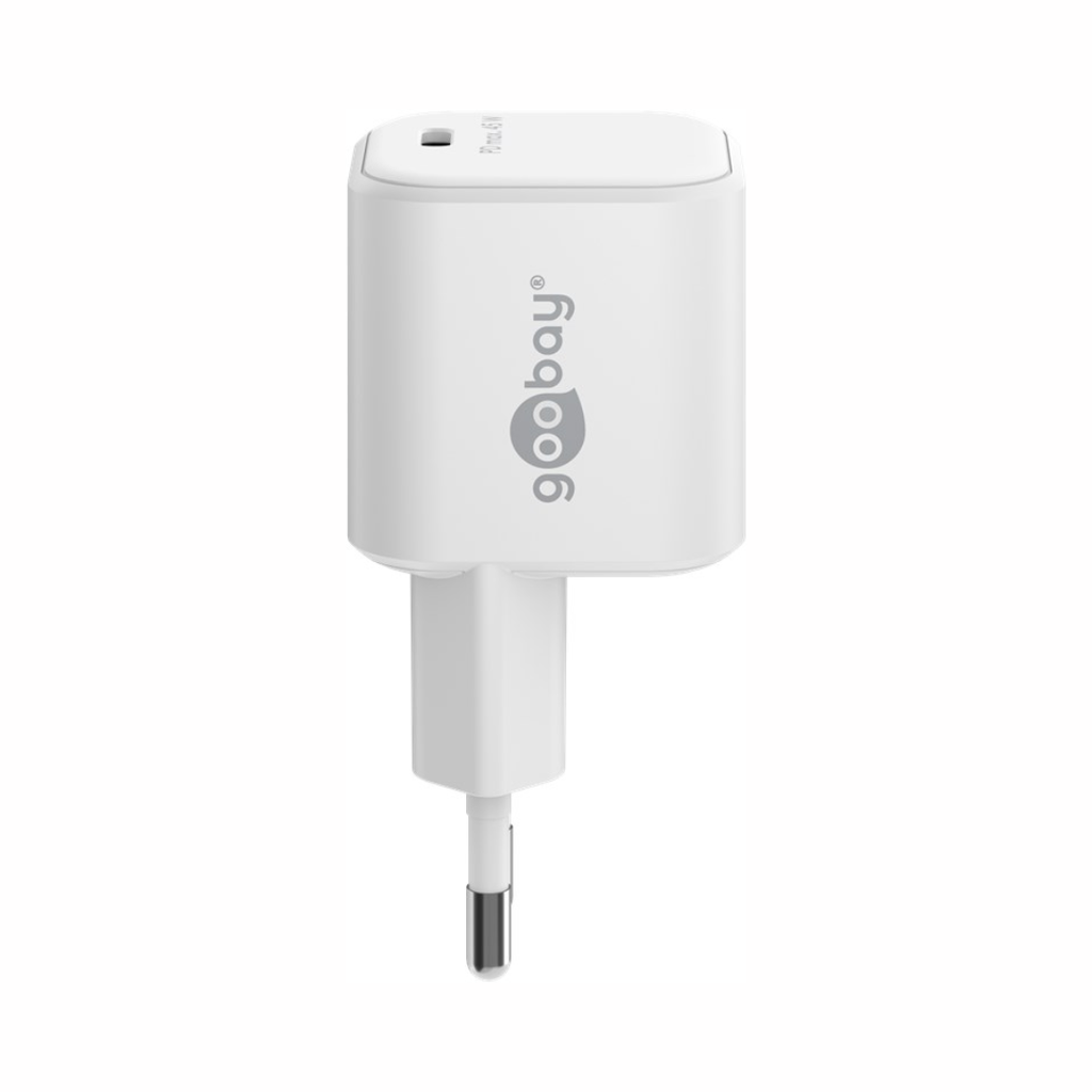 Carregador rápido GaN Nano USB-C PD (45 W) Branco