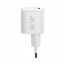 Carregador rápido GaN Nano USB-C PD (45 W) Branco