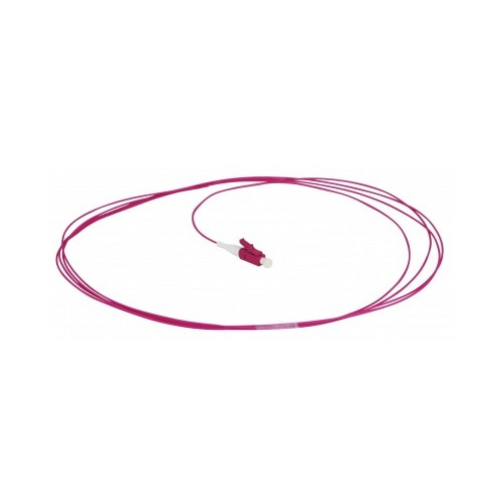 Cabo pigtail multimodo OM4 50/125 LC/UPC violeta 2 m
