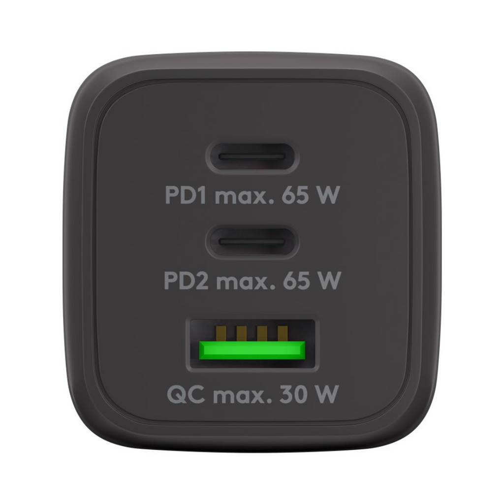 USB-C™ PD GaN Multiport Nano Fast Charger (65W)