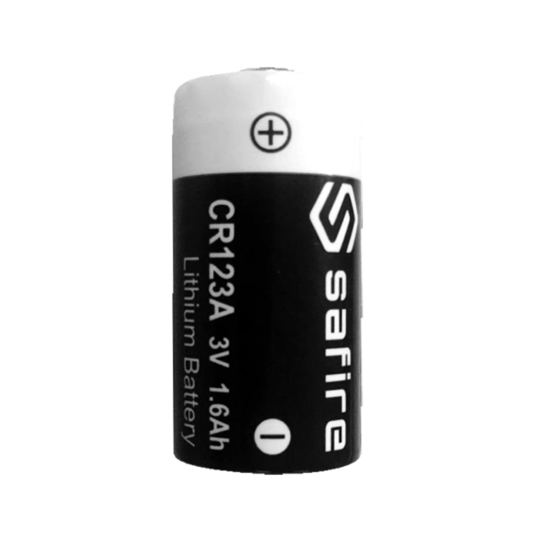 Pila CR123A - 3.0 V - Litio - Alta calidad - Pequeño tamaño - Compatible con productos Pyronix