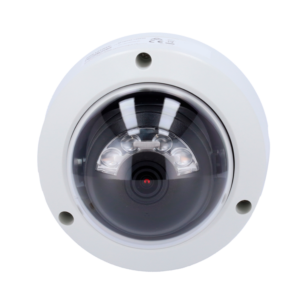 Câmara Dome IP Hikvision Value Series 4MP | Lente de 2,8mm | Microfone incorporado (IR de 30m) | WDR de 120dB | ColorVu PoE | H. 265+ | IP67 