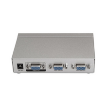 SVGA dual monitor splitter with power supply