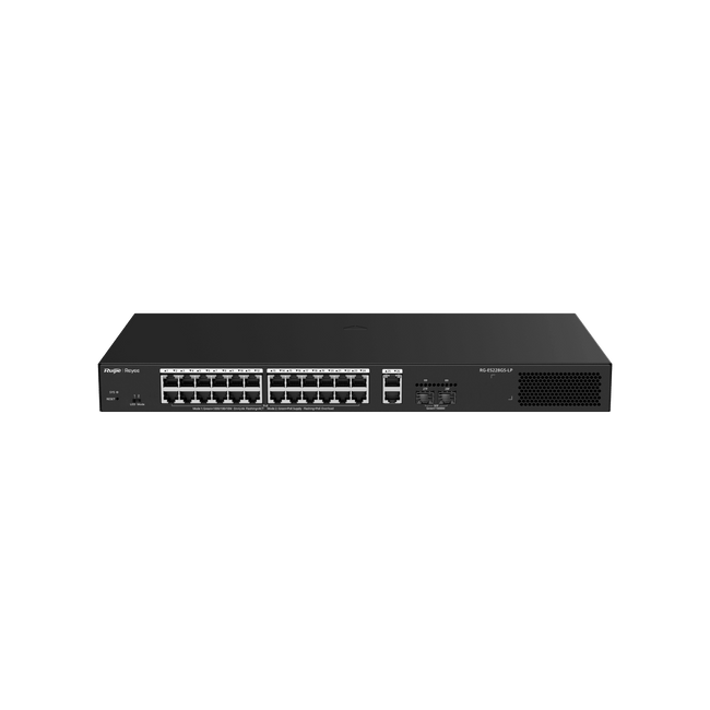 Smart PoE switch with cloud management and 28 Gigabit ports