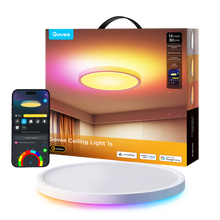 Double round LED ceiling light