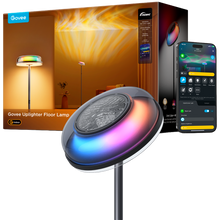 Three-zone floor lamp
