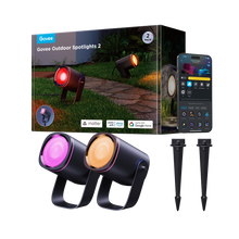 IP67 Smart Outdoor Lights with RGBICWW Technology
