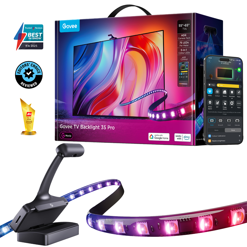Govee TV Backlight 3 Pro Triple Lente 55"-65" RGBIC
