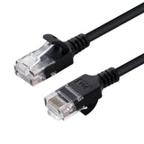 Cable de red  CAT6 U/UTP SLIM , Negro Gigabit (10/100/1000 Mbit) - Distintas medidas