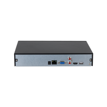 8-channel NVR, 144Mbps, H265, HDMI, 8 PoE, 1 HDD, AI
