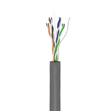 Cable de red CAT 6, U/UTP, gris 305m