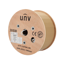 Cable de Red Cat6A UTP 300m Uniview Cobre 23AWG CPR Dca