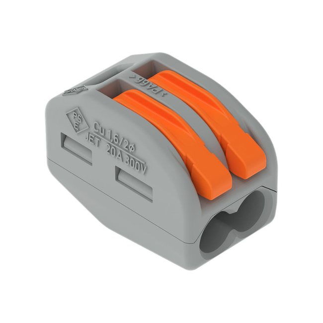 Borne de Ligação 2 Fios Clamp