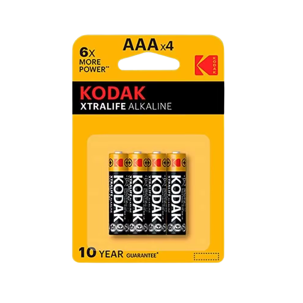 Kit 4 Pilas Alcalinas Kodak LR03-AAA