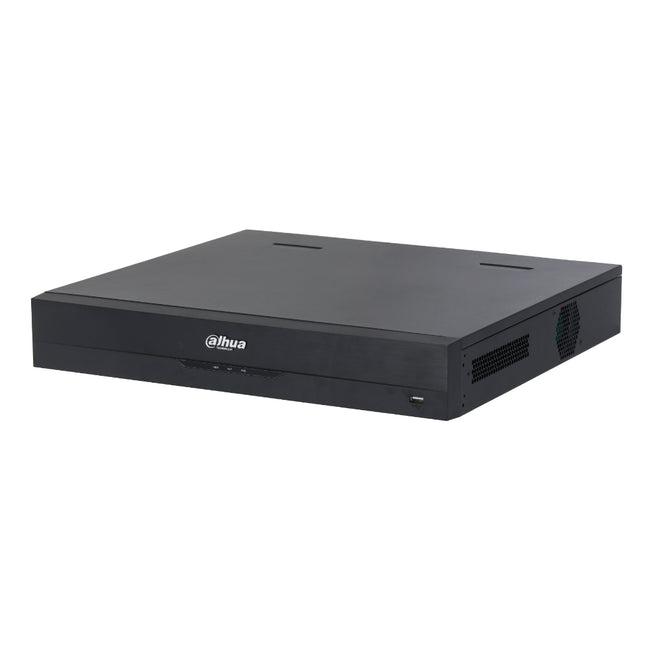 NVR 64ch 384Mbps H265 2xHDMI 16PoE 4HDD I/O AI