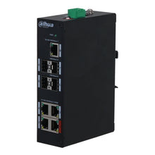 Switch PoE 4 puertos 10/100/1000 +1 Uplink Gigabit +4SFP 96W 802.3at Layer 2
