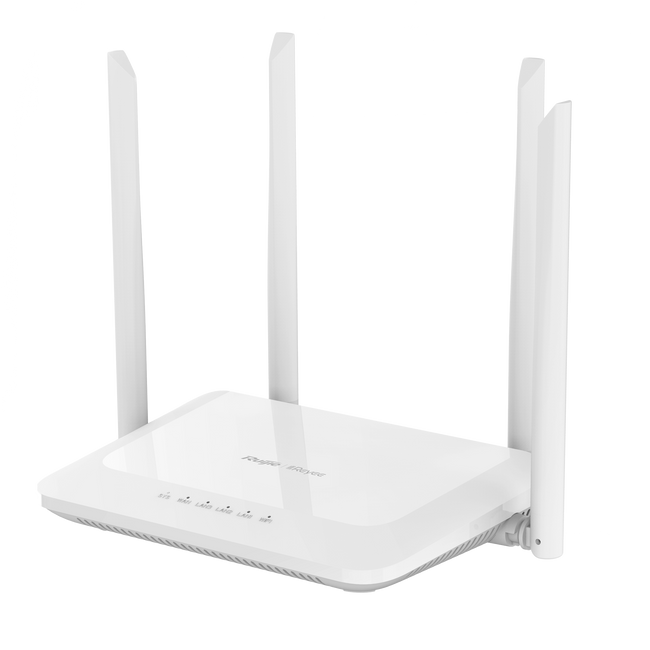 Router Wi-Fi 5 Mesh 1167 Mbps 4 RJ45 Ports 10/100 Mbps RG-EW1200 Reyee