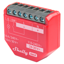 Relé Inteligente WiFi Shelly 1PM Gen4 16A – Medición de Consumo