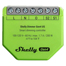 Controlador de Luz Shelly Dimmer Gen4 200W Sem Neutro