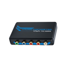 Adaptador Conversor de Vídeo por Componentes RGB (YPbPr) y Audio a HDMI 1080p