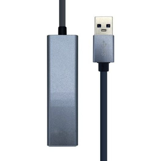 Conversor USB 3.0 para Ethernet Gigabit RJ45 com hub de 3 portas USB