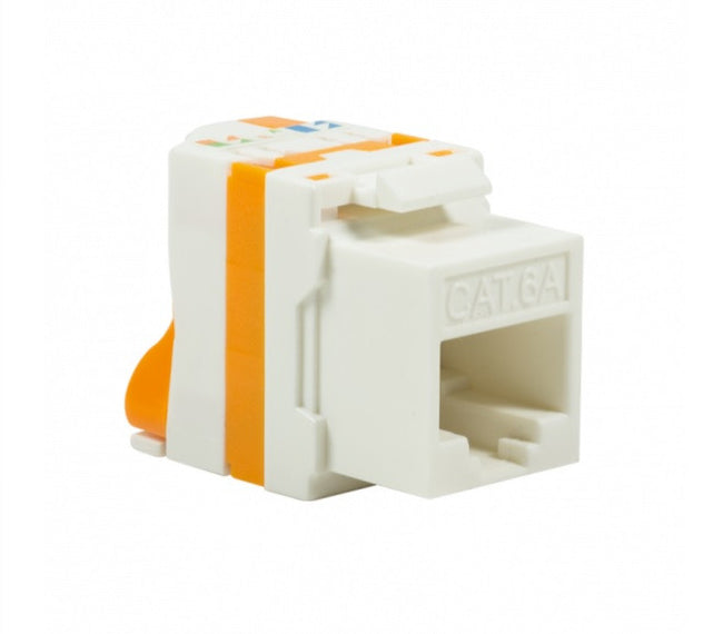 Keystone RJ45 Cat.6A UTP Sem Ferramentas TB110