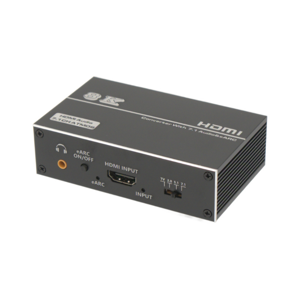 4K 60 Hz HDMI Audio Extractor with HDCP 2.3 and ARC