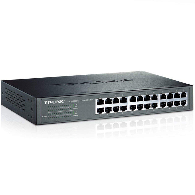 Switch Gigabit TP-Link TL-SG1024D de 24 Puertos 10/100/1000 Mbps
