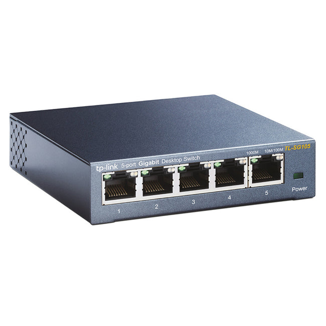 Switch Gigabit TP-Link TL-SG105, 5 Puertos, Carcasa Metálica
