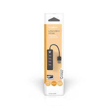 USB Hub | 4 USB 2.0 Ports Black