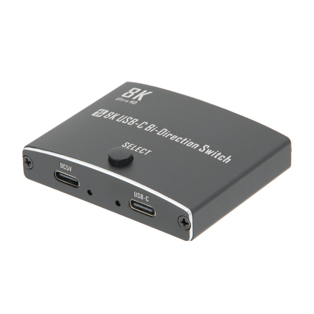 USB-C 1x2 Bidirectional Switch 3.1 8K