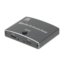 USB-C 1x2 Bidirectional Switch 3.1 8K