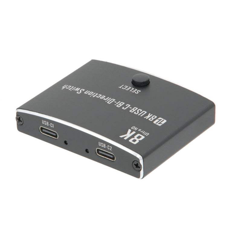 USB-C 1x2 Bidirectional Switch 3.1 8K