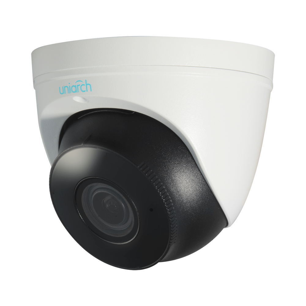Cámara IP 4 Megapixel | Gama Uniarch | 1/2.7" Progressive Scan CMOS | Lente Motorizada 2.8-12mm | IR alcance 30 m | Interfaz WEB, CMS, Smartphone y NVR | Grado de protección IP67