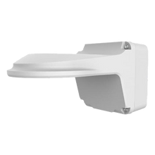 Soporte de pared para cámaras domo | Caja de conexiones | Apto para uso en exterior | Color blanco | Pasador de cables