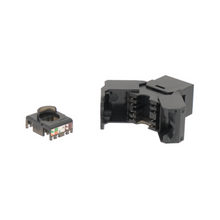 Cabo RJ45 UTP Keystone Cat.6 Preto Sem Ferramentas