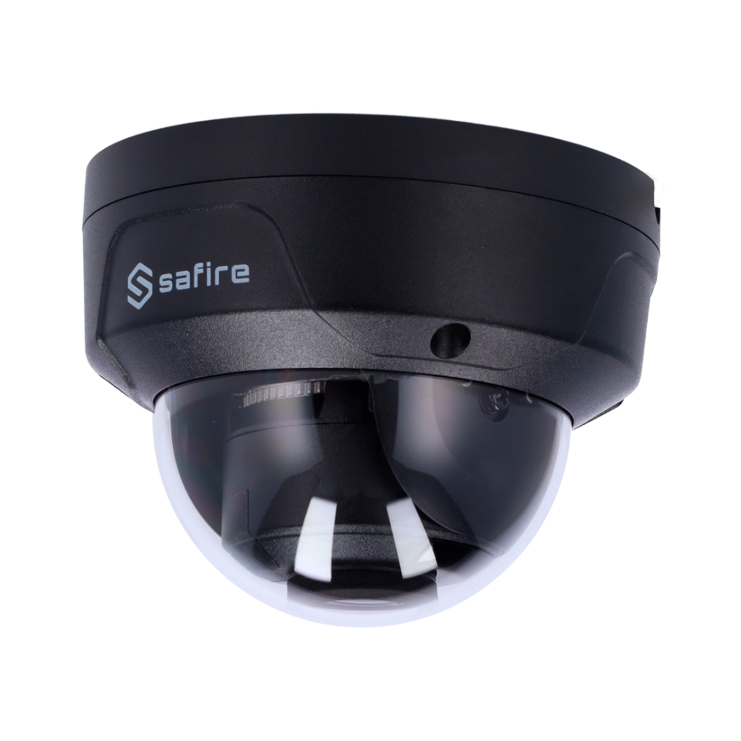 Cámara IP 4 Megapixel 1/3" Progressive Scan CMOS Lente 2.8 mm PoE - Negro