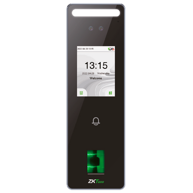 IP65 Access and Attendance Control | Facial Recognition, Fingerprint, EM Card and PIN | 3,000 Fingerprints | 200,000 Records