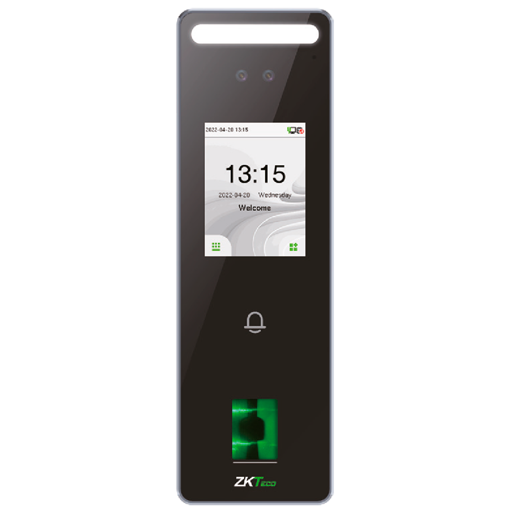 IP65 Access and Attendance Control | Facial Recognition, Fingerprint, EM Card and PIN | 3,000 Fingerprints | 200,000 Records