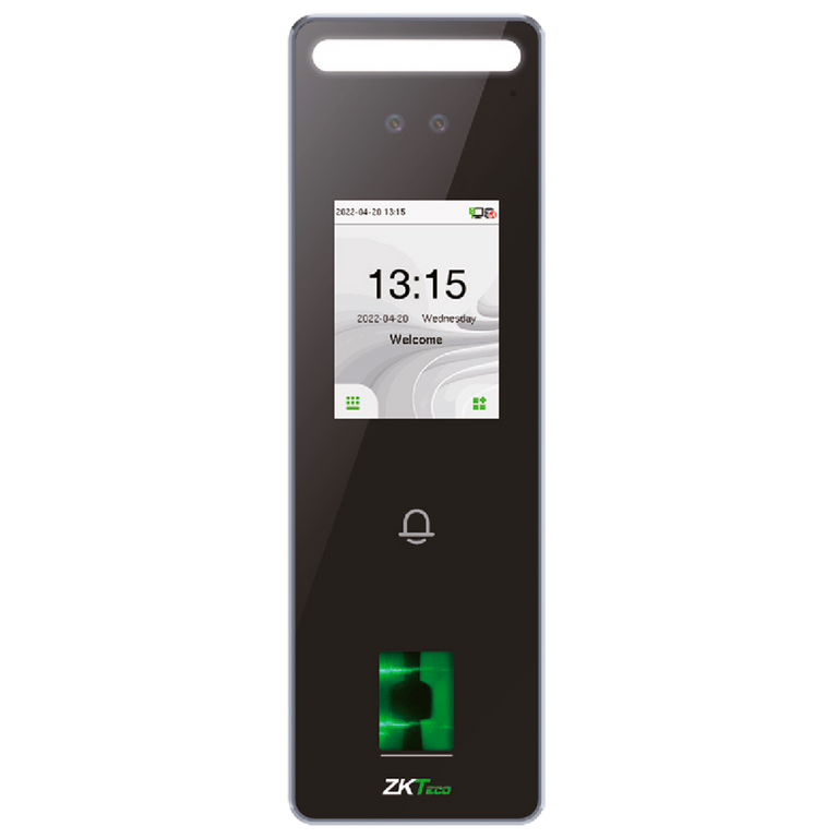 IP65 Access and Attendance Control | Facial Recognition, Fingerprint, EM Card and PIN | 3,000 Fingerprints | 200,000 Records