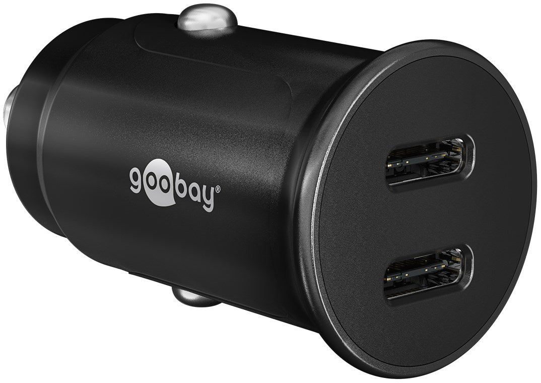 Cargador rápido automático con doble USB-C™ PD (Power Delivery) (30 W)