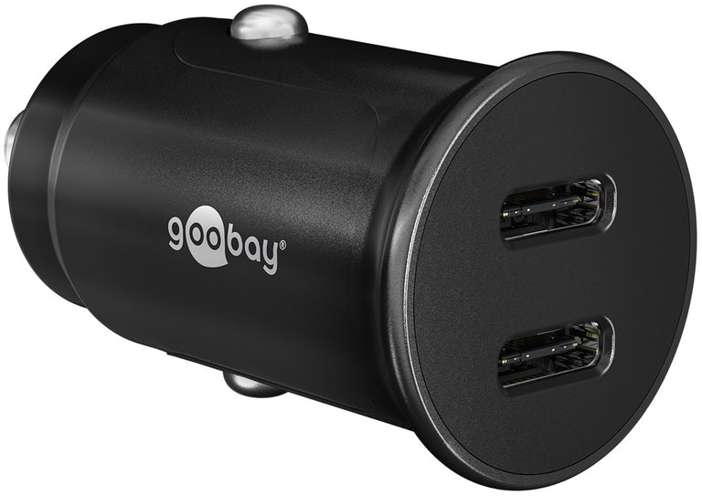 Carregador rápido automático com duas portas USB-C™ PD (Power Delivery) (30 W)