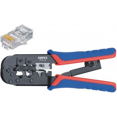 Alicates de crimpado Knipex para conectores Western RJ45 y RJ11
