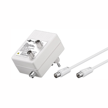 Amplificador de antena con 2 salidas, 15-30 dB
