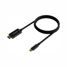 Cabo Conversor USB-C para HDMI 4K@30Hz, USB-C/M-HDMI/M, Preto, 1.8M