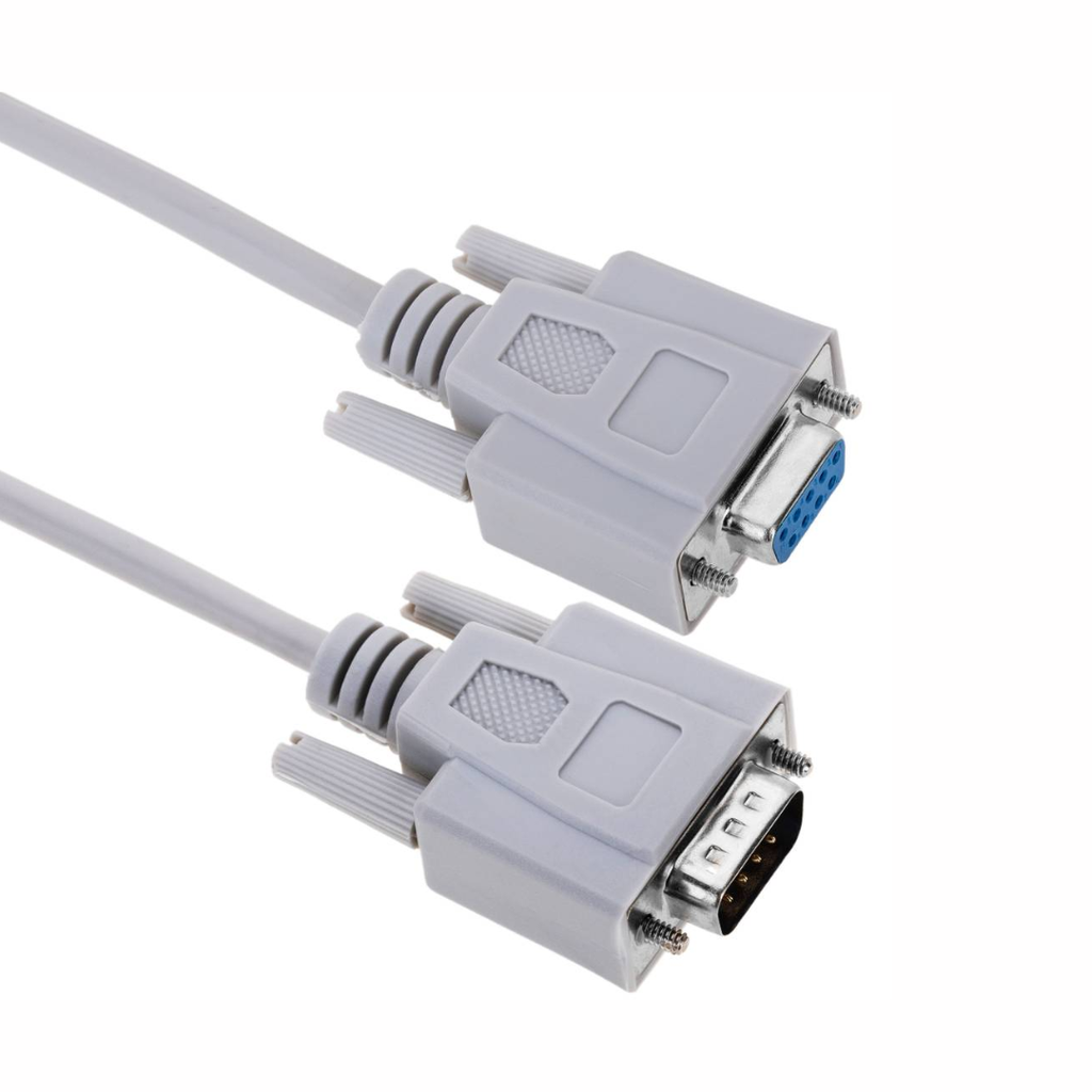 1.8 meter DB9M-DB9H Null Modem Cable