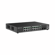 Reyee 16-Port PoE Cloud Managed Switch 802.3af/at + 2 SFP + 2 RJ45 Uplink