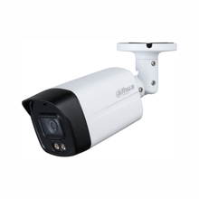 Cámara bullet HDCVI 4 en 1 2MP Smart Dual Light 2,8 mm Dahua HAC-HFW1200TLM-IL-A, vista frontal
